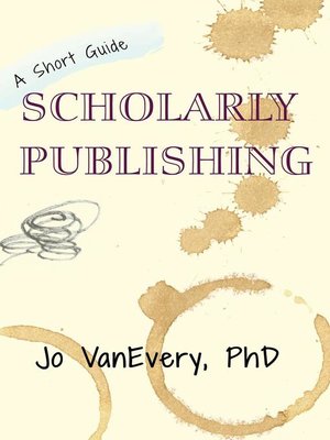 cover image of Scholarly Publishing